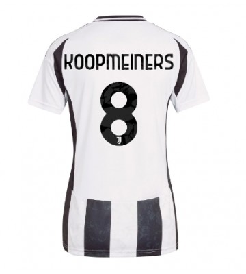 Juventus Teun Koopmeiners #8 Hemmatröja Dam 2024-25 Kortärmad